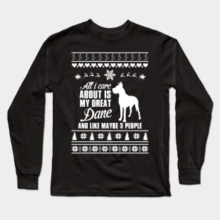 Merry Christmas DANE Long Sleeve T-Shirt